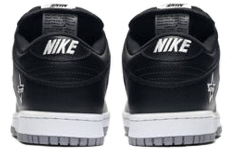 Nike x Supreme SB Dunk Low QS 'Metallic Silver' CK3480-001 Classic Sneakers - Click Image to Close