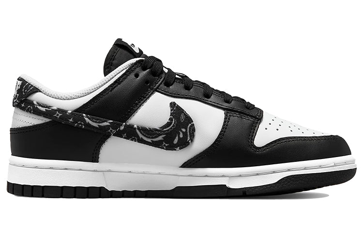 (WMNS) Nike Dunk Low \'Black Paisley\'  DH4401-100 Signature Shoe