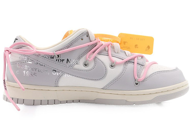 Nike Off-White x Dunk Low 'Lot 09 of 50' DM1602-109 Vintage Sportswear - Click Image to Close