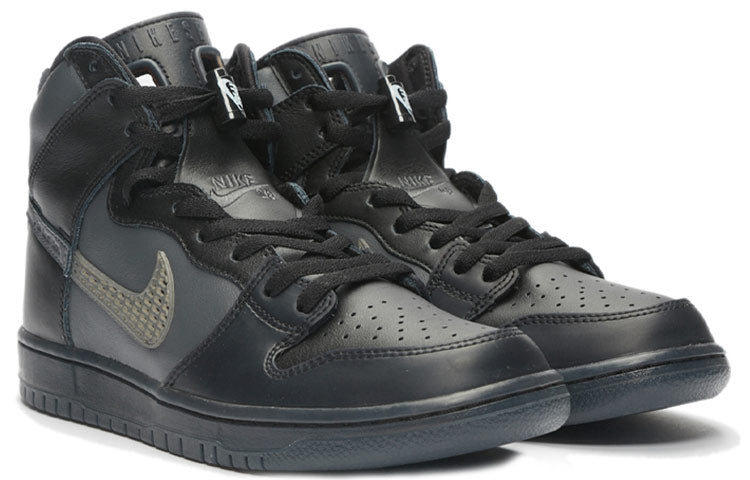 Nike SB Dunk High \'Black Dark Grey\'  BV1052-001 Classic Sneakers