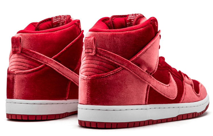 Nike SB Dunk High PRM \'Red Velvet\'  313171-661 Cultural Kicks