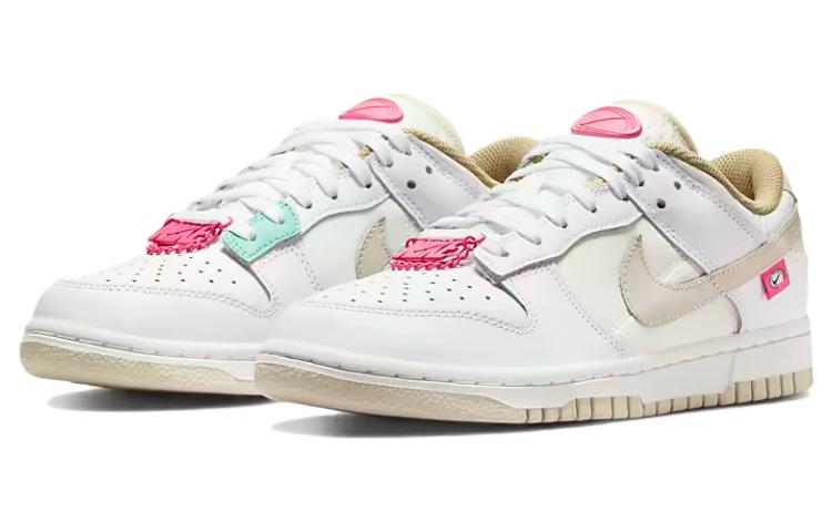 (WMNS) Nike Dunk Low 'Pink Bling' DX6060-121 Vintage Sportswear - Click Image to Close