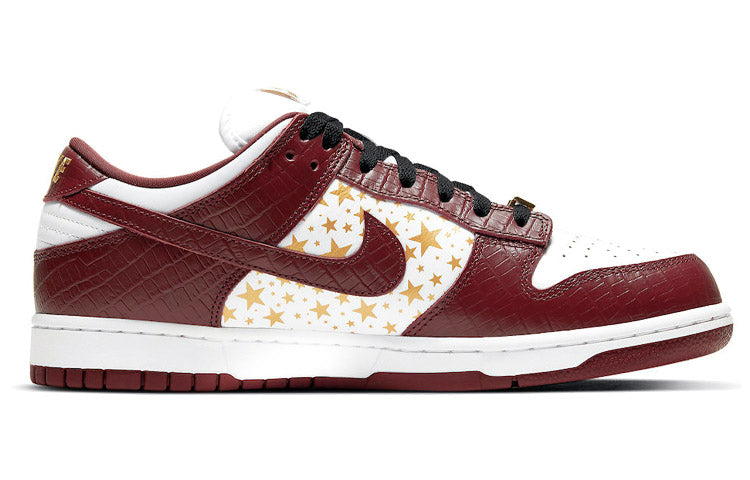 Nike Supreme x Dunk Low OG SB QS 'Barkroot Brown' DH3228-103 Iconic Trainers - Click Image to Close