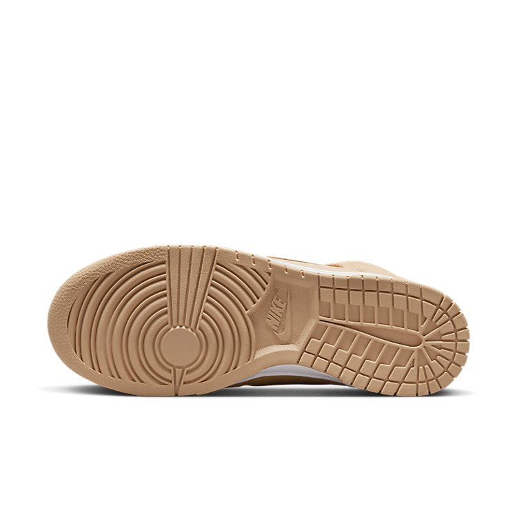 (WMNS) Nike Dunk High Premium 'Vachetta Tan' DX2044-201 Signature Shoe - Click Image to Close