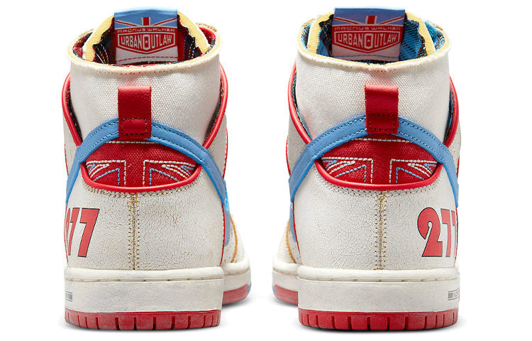 Nike Ishod Wair x Magnus Walker x Dunk High Pro SB 'Urban Outlaw' DH7683-100 Iconic Trainers - Click Image to Close