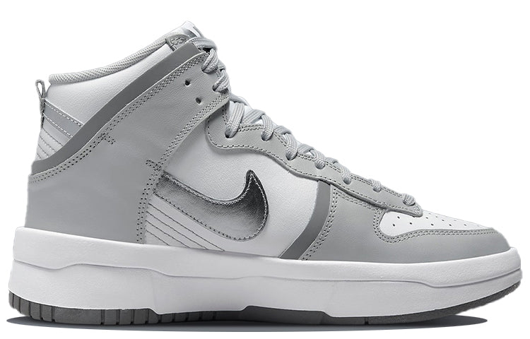 (WMNS) Nike Dunk High Up \'Light Smoke Grey\'  DH3718-106 Signature Shoe