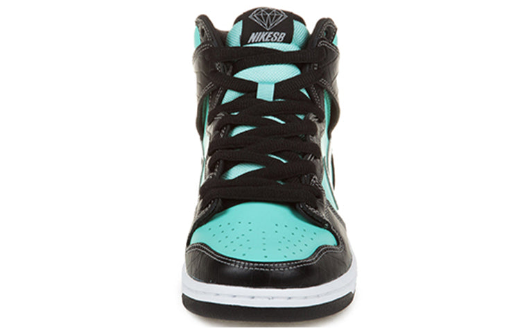 Nike Diamond Supply Co. x Dunk High Premium SB \'Tiffany\'  653599-400 Signature Shoe