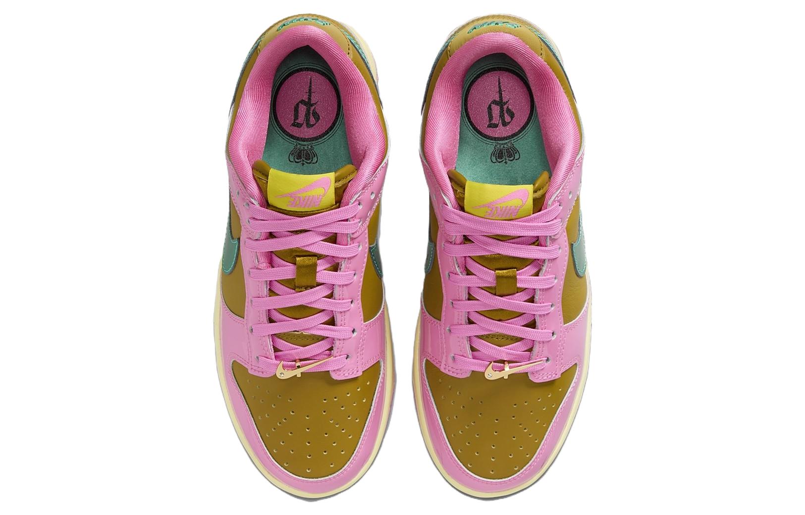 (WMNS) Nike x PARRIS GOEBEL Dunk Low 'Playful Pink' FN2721-600 Iconic Trainers - Click Image to Close