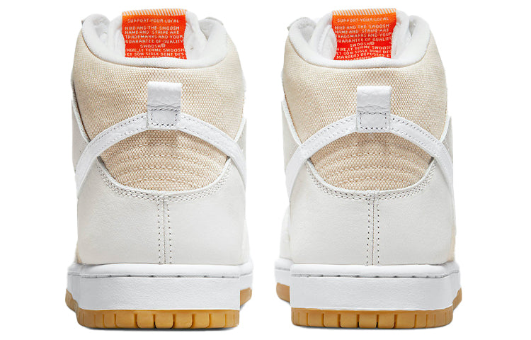 Nike Dunk High Pro ISO SB 'Unbleached Pack - Natural' DA9626-100 Classic Sneakers - Click Image to Close