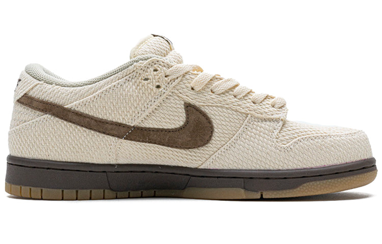 Nike Dunk Low Premium 'Hemp - Net Medium Brown' 307696-121 Signature Shoe - Click Image to Close