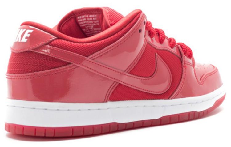 Nike Dunk Low Pro SB 'Red Patent Leather' 304292-616 Epochal Sneaker - Click Image to Close