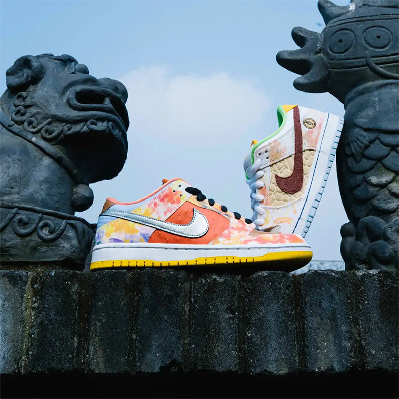 Nike Jason Deng x Dunk Low Pro SB \'Street Hawker\'  CV1628-800 Signature Shoe