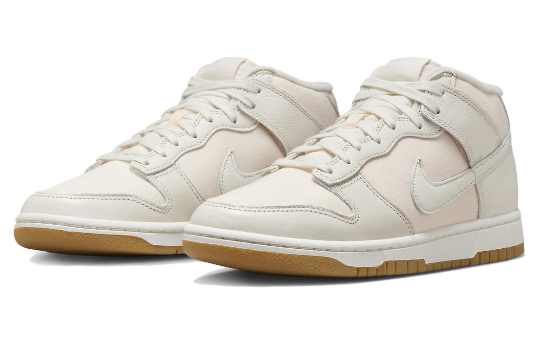 Nike Dunk Mid 'Canvas Light Orewood Brown Gum' DZ2533-100 Antique Icons - Click Image to Close