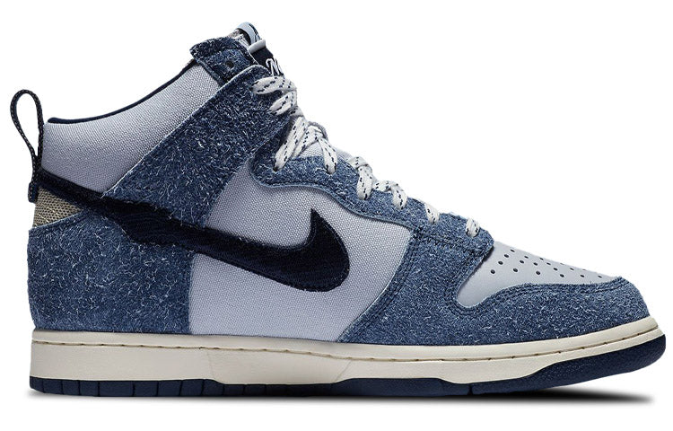 Nike Notre x Dunk High 'Midnight Navy' CW3092-400 Classic Sneakers - Click Image to Close
