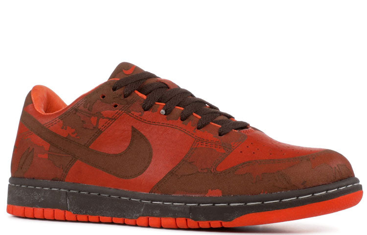 Nike Dunk Low 1 Piece Orange 311611-821 Iconic Trainers - Click Image to Close