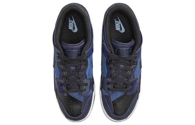 Nike Dunk Low Scrap 'Deep Royal Blue' DH7450-400 Signature Shoe - Click Image to Close