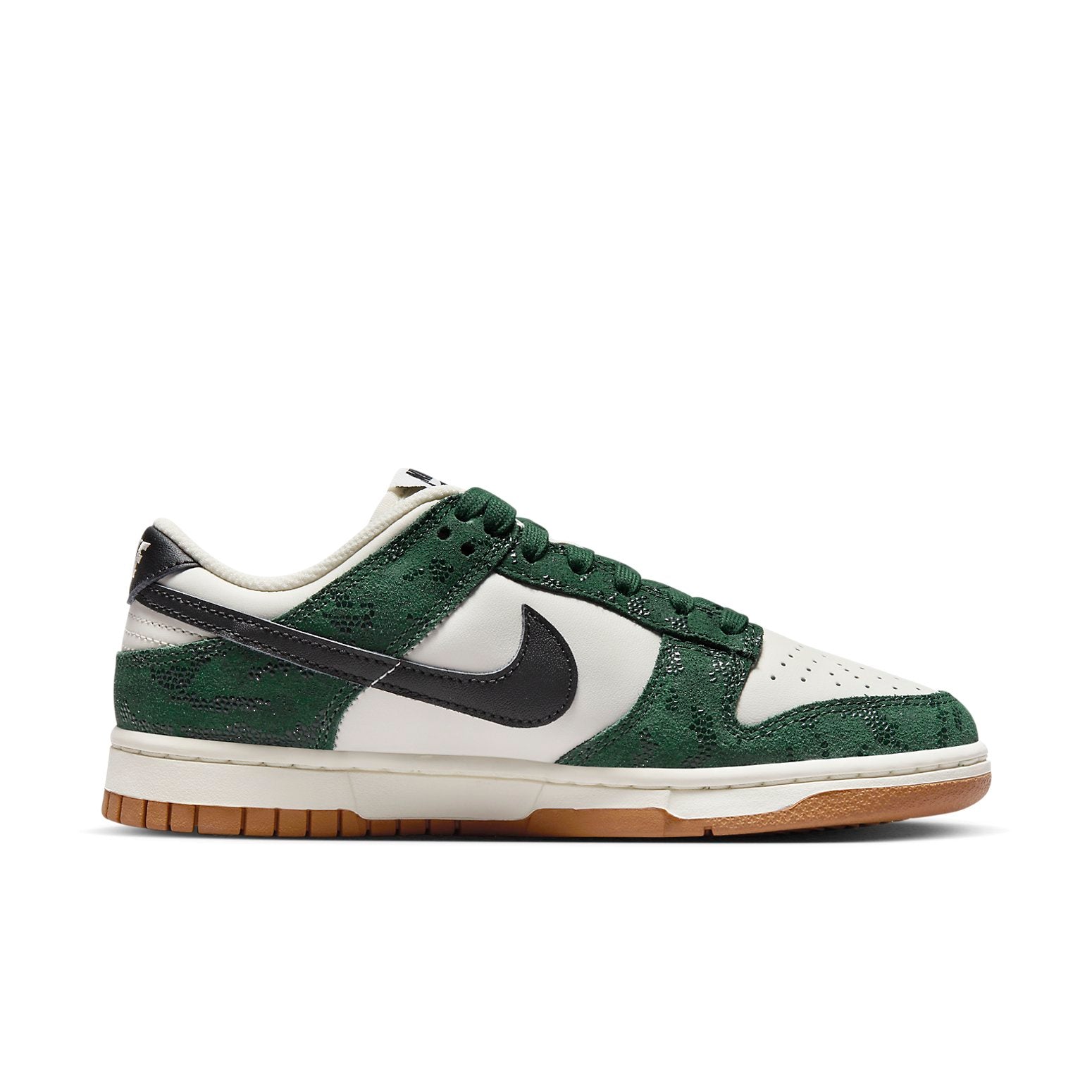 (WMNS) Nike Dunk Low 'Green Snake' FQ8893-397 Signature Shoe - Click Image to Close