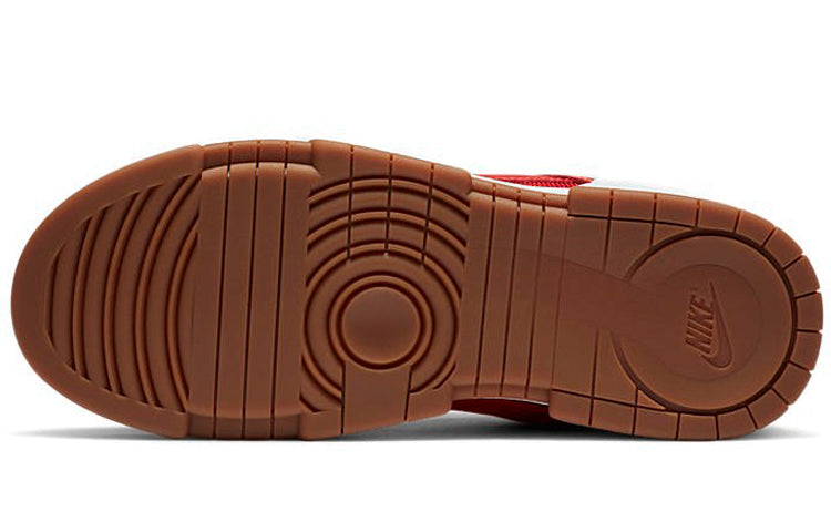 (WMNS) Nike Dunk Low Disrupt 'Red Gum' CK6654-600 Cultural Kicks - Click Image to Close