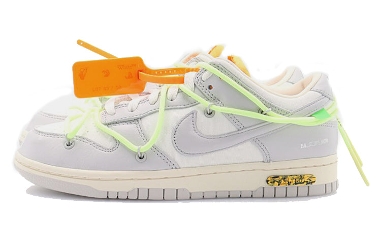 Nike Off-White x Dunk Low 'Lot 43 of 50' DM1602-128 Cultural Kicks - Click Image to Close