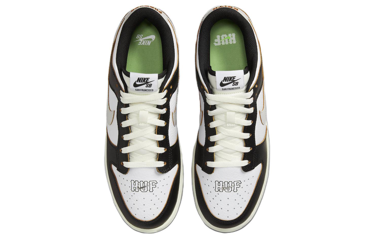 Nike x HUF SB Dunk Low 'San Francisco' FD8775-001 Antique Icons - Click Image to Close