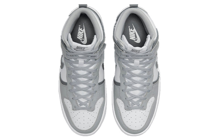 (WMNS) Nike Dunk High Up \'Light Smoke Grey\'  DH3718-106 Signature Shoe