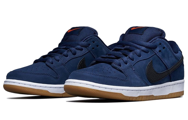 Nike Dunk Low Pro ISO SB 'Navy Gum' CW7463-401 Iconic Trainers - Click Image to Close