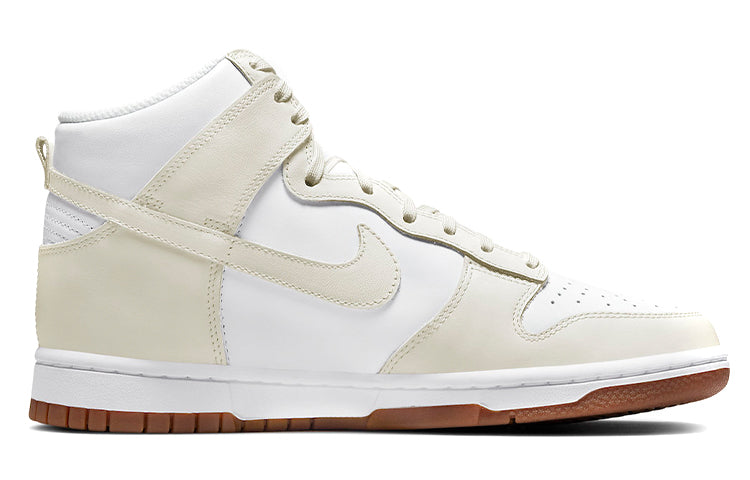 (WMNS) Nike Dunk High 'Sail Gum' DD1869-109 Classic Sneakers - Click Image to Close