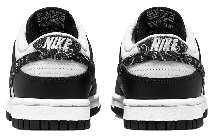 (WMNS) Nike Dunk Low \'Black Paisley\'  DH4401-100 Signature Shoe