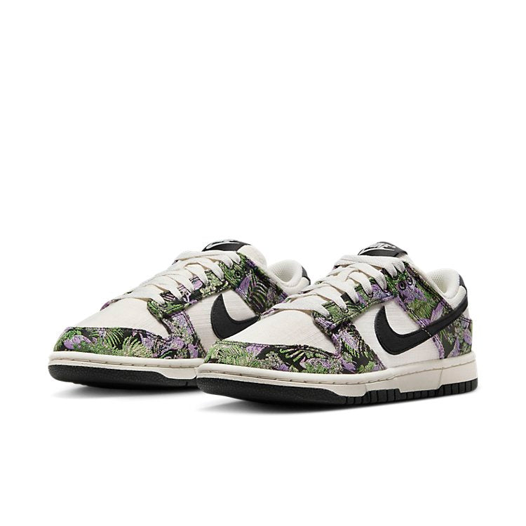 (WMNS) Nike Dunk Low Next Nature 'Floral Tapestry' FN7105-030 Epochal Sneaker - Click Image to Close