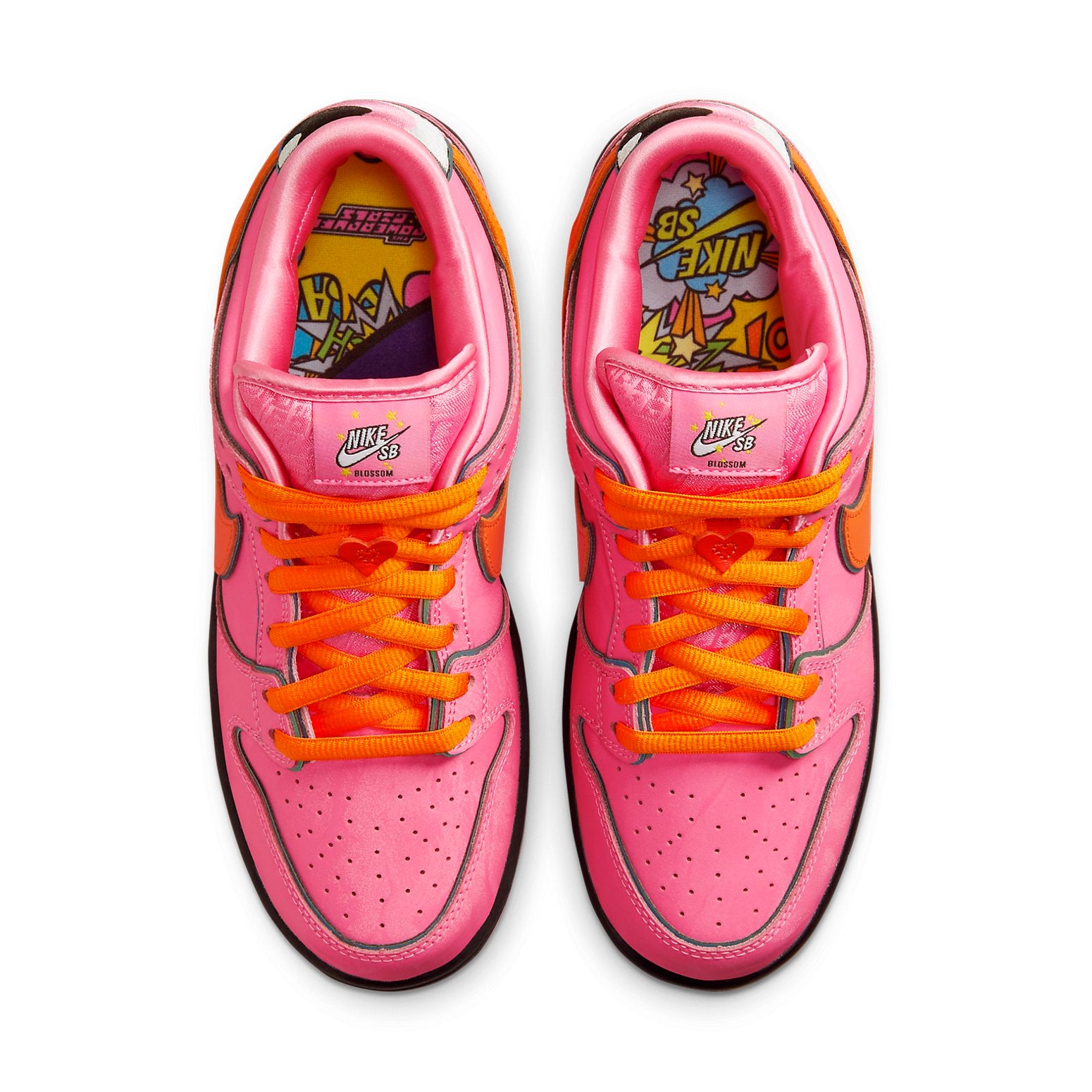 Nike x The Powerpuff Girls SB Dunk Low Prox QS \'Blossom\'  FD2631-600 Classic Sneakers