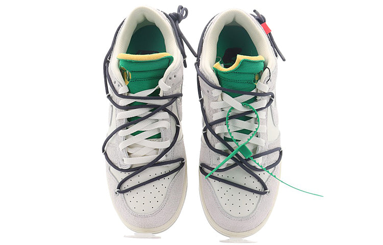 Nike Off-White x Dunk Low \'Lot 20 of 50\'  DJ0950-115 Signature Shoe