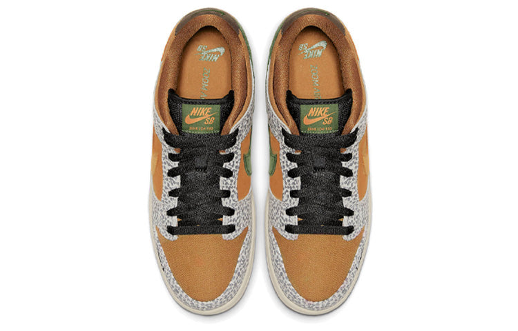 Nike Dunk Low Pro SB \'Safari\'  CD2563-002 Signature Shoe