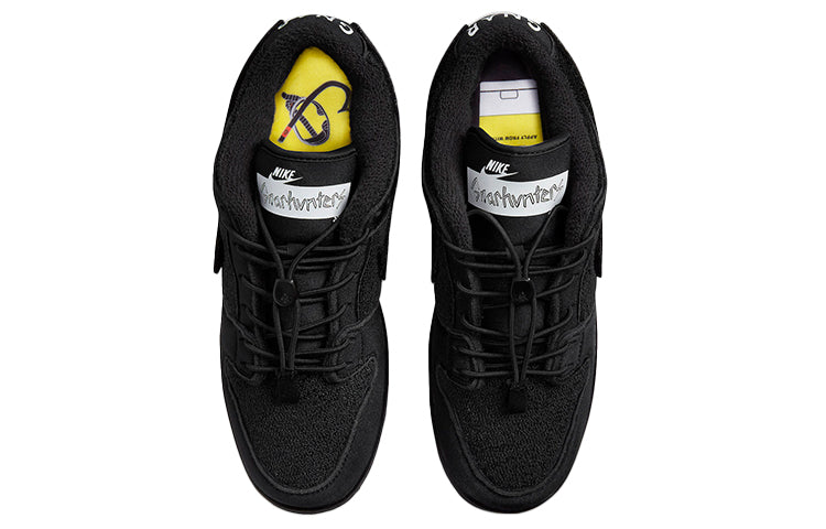 Nike x Gnarhunters SB Dunk Low 'Black' DH7756-010 Signature Shoe - Click Image to Close