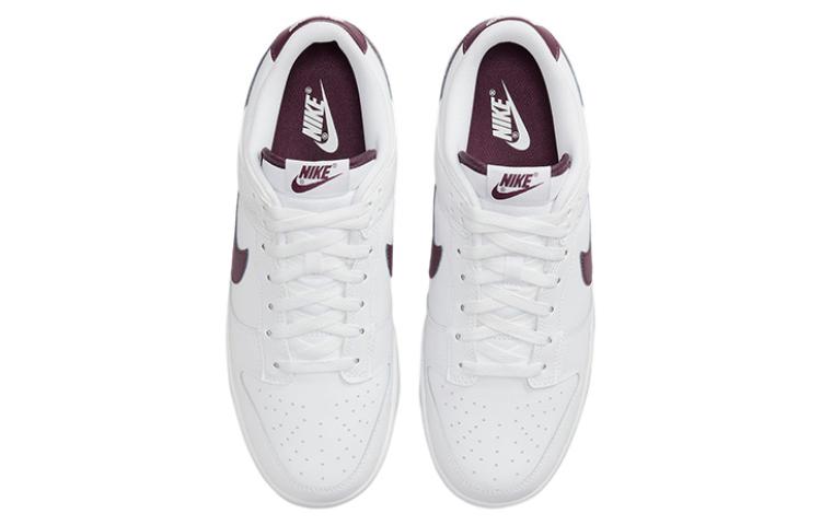 Nike Dunk Low Retro \'White Night Maroon\'  DV0831-102 Classic Sneakers