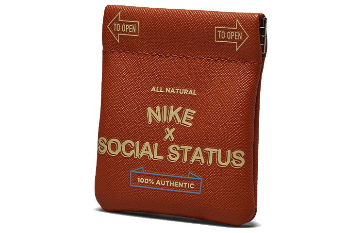 Nike Social Status x Dunk Mid \'Chocolate Milk\'  DJ1173-700 Signature Shoe
