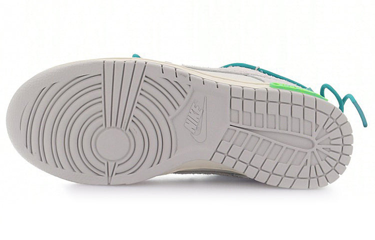 Nike Off-White x Dunk Low \'Lot 36 of 50\'  DJ0950-107 Signature Shoe