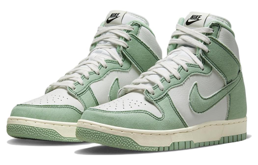 (WMNS) Nike Dunk High 1985 \'Green Denim\'  DV1143-300 Classic Sneakers