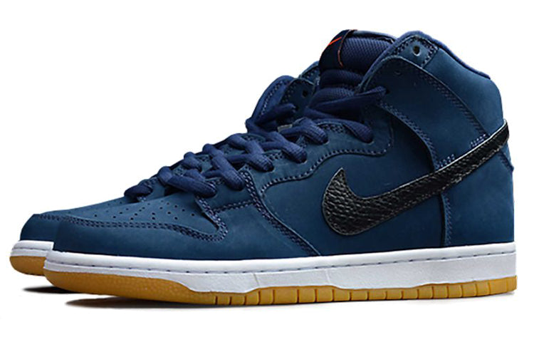 Nike Dunk High Pro ISO SB 'Orange Label - Midnight Navy' CI2692-401 Classic Sneakers - Click Image to Close