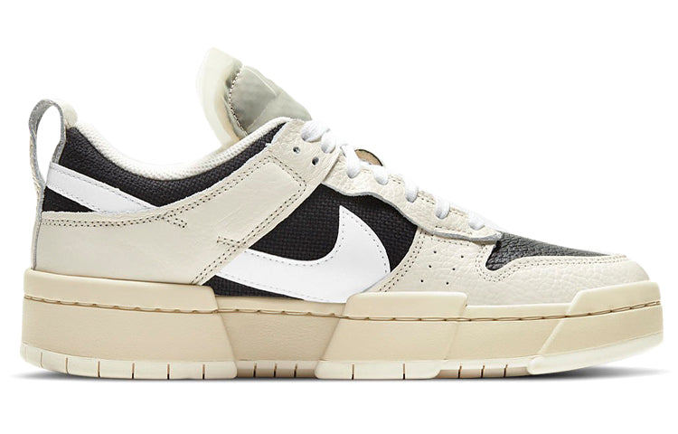 (WMNS) Nike Dunk Low Disrupt 'Ivory Black' DD6620-001 Signature Shoe - Click Image to Close