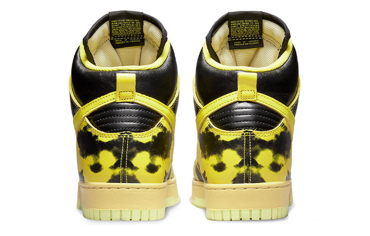 Nike Dunk High 1985 \'Yellow Acid Wash\'  DD9404-001 Signature Shoe