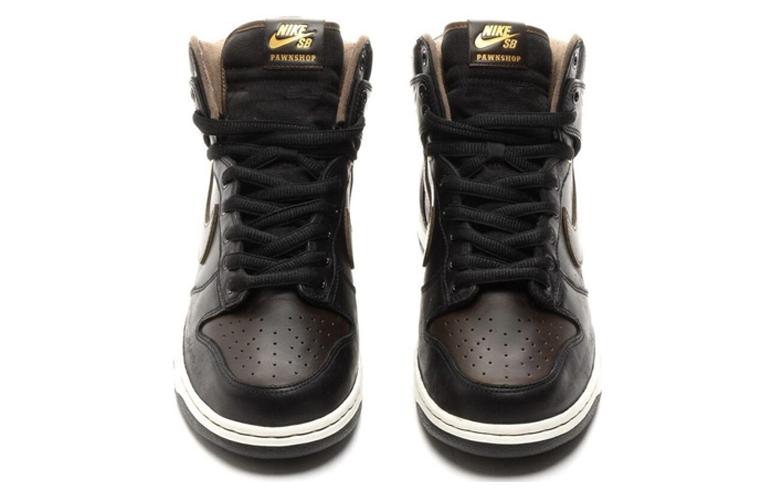 Nike x Pawnshop Skate Co. SB Dunk High \'Old Soul\'  FJ0445-001 Classic Sneakers