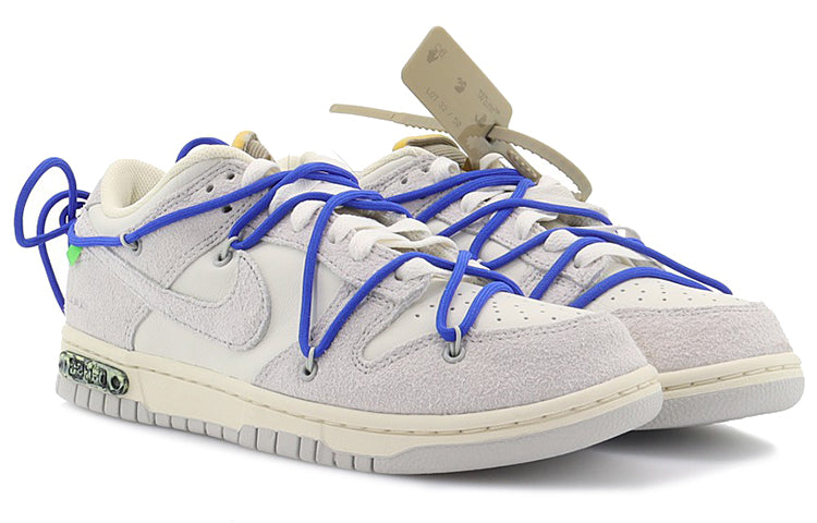 Nike Off-White x Dunk Low 'Lot 32 of 50' DJ0950-104 Iconic Trainers - Click Image to Close