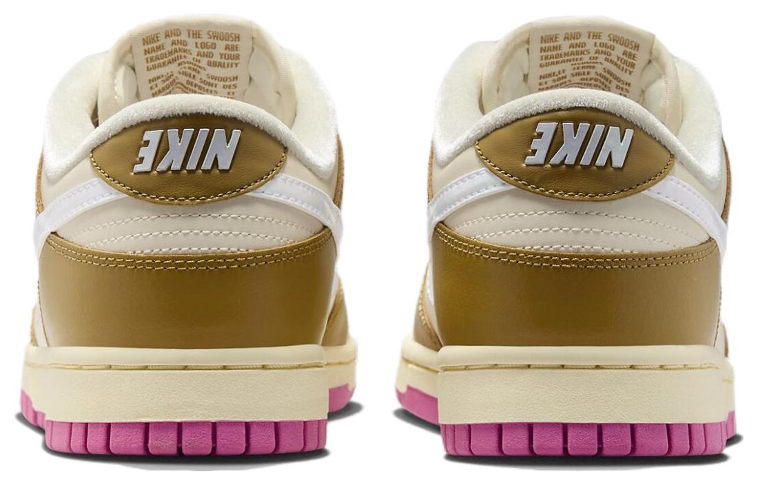 (WMNS) Nike Dunk Low \'Just Do It - Bronzine Pink\'  FD8683-700 Iconic Trainers