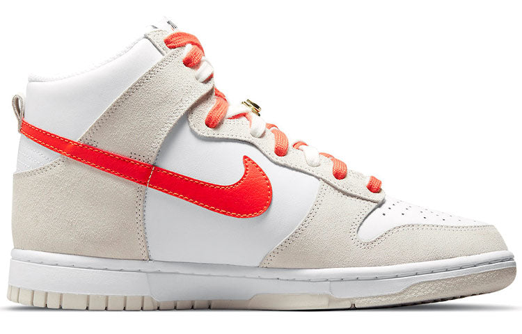 (WMNS) Nike Dunk High SE \'First Use Pack - White Orange\'  DH6758-100 Antique Icons