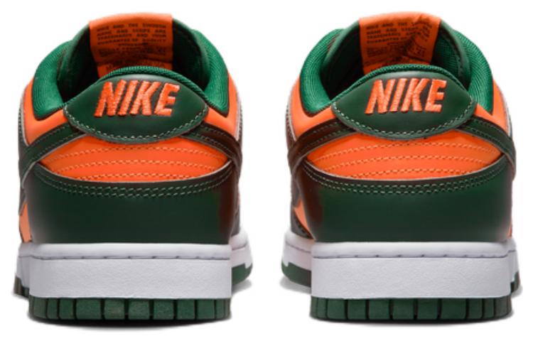 Nike Dunk Low 'Miami Hurricanes' DD1391-300 Iconic Trainers - Click Image to Close