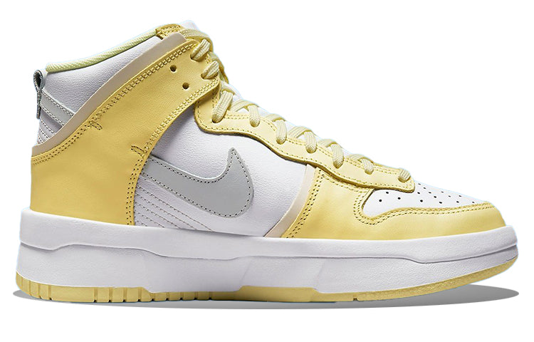 (WMNS) Nike Dunk High Up 'White Citron Tint' DH3718-105 Classic Sneakers - Click Image to Close