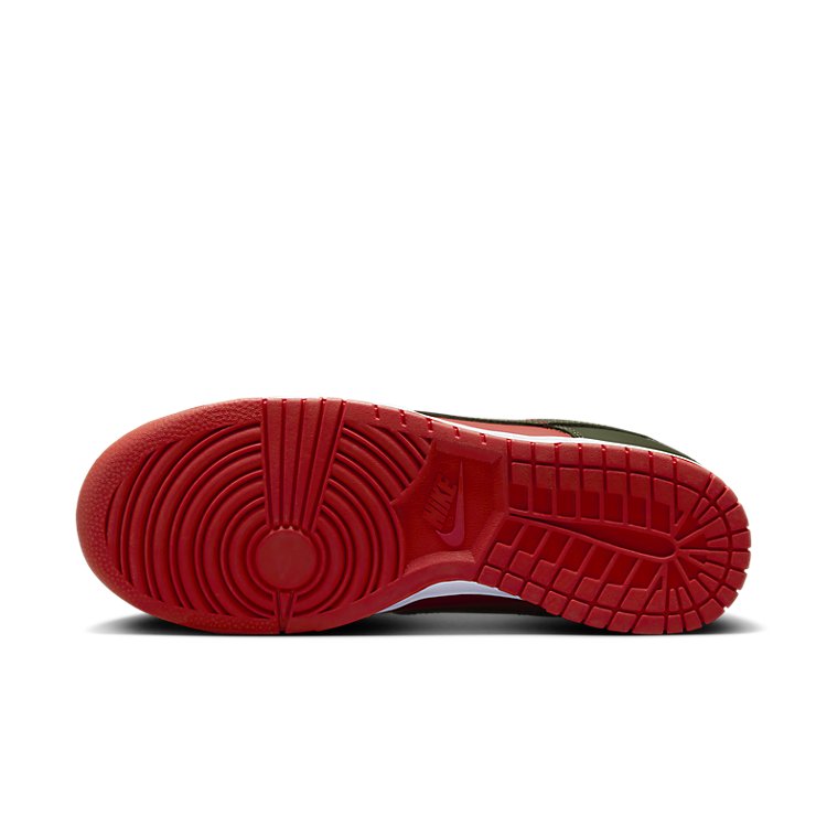 Nike Dunk Low \'Mystic Red Cargo Khaki\'  DV0833-600 Classic Sneakers