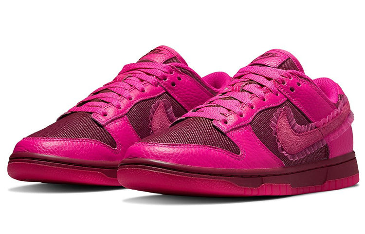 (WMNS) Nike Dunk Low 'Valentine's Day' DQ9324-600 Classic Sneakers - Click Image to Close