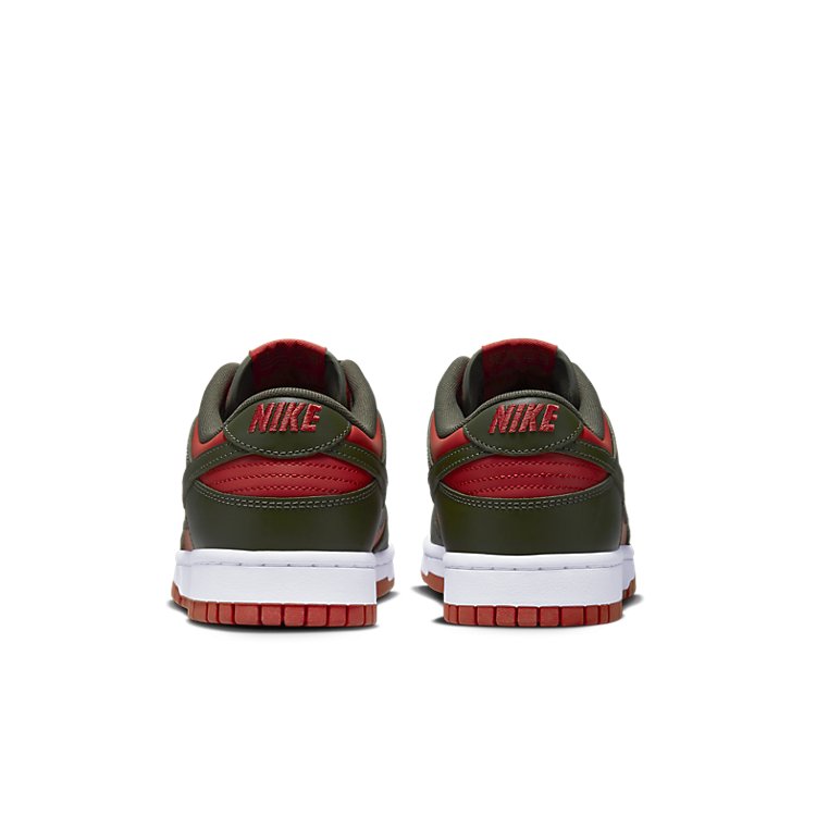 Nike Dunk Low 'Mystic Red Cargo Khaki' DV0833-600 Classic Sneakers - Click Image to Close