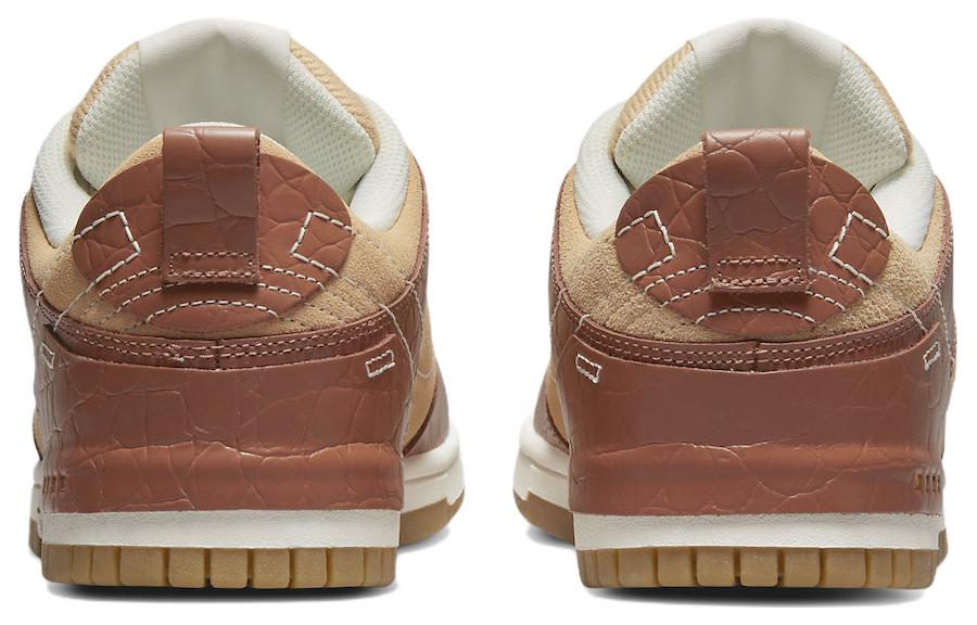 (WMNS) Nike Dunk Low Disrupt 2 \'Brown Crocodile\'  DV1026-215 Classic Sneakers